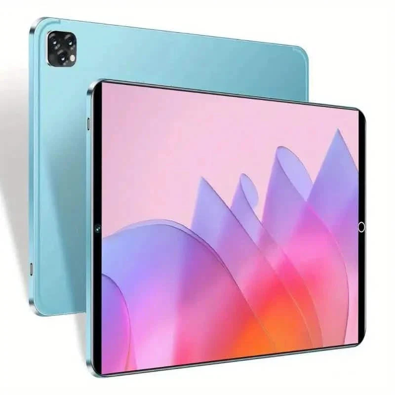 Tablette Android ultra-fine 10,1 pouces - Modèle 2025, Mémoire 512 Go, Recharge rapide, Autonomie 12 heures, Double caméra