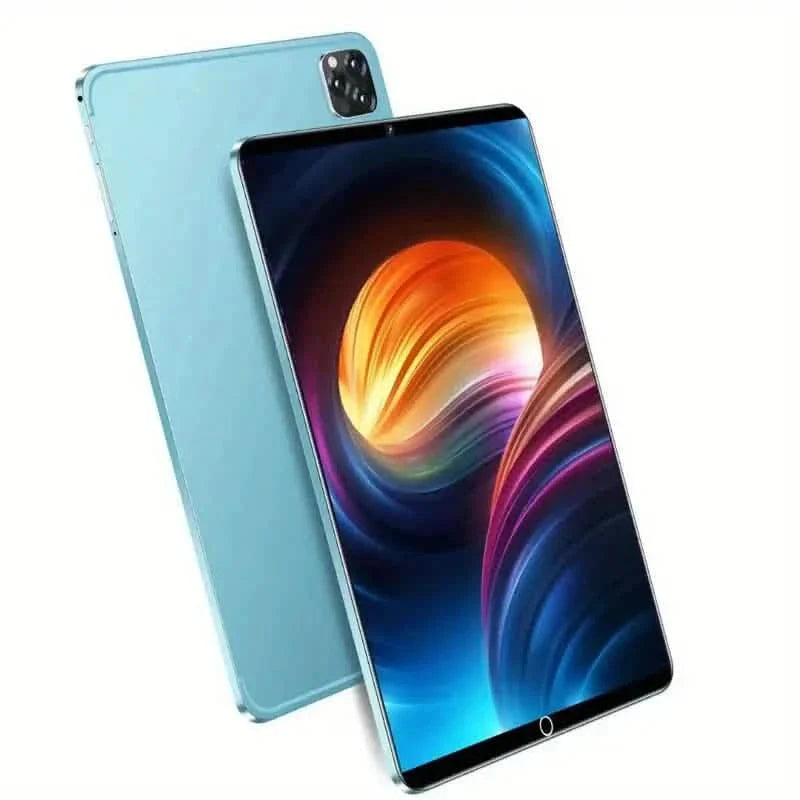 Tablette Android ultra-fine 10,1 pouces - Modèle 2025, Mémoire 512 Go, Recharge rapide, Autonomie 12 heures, Double caméra