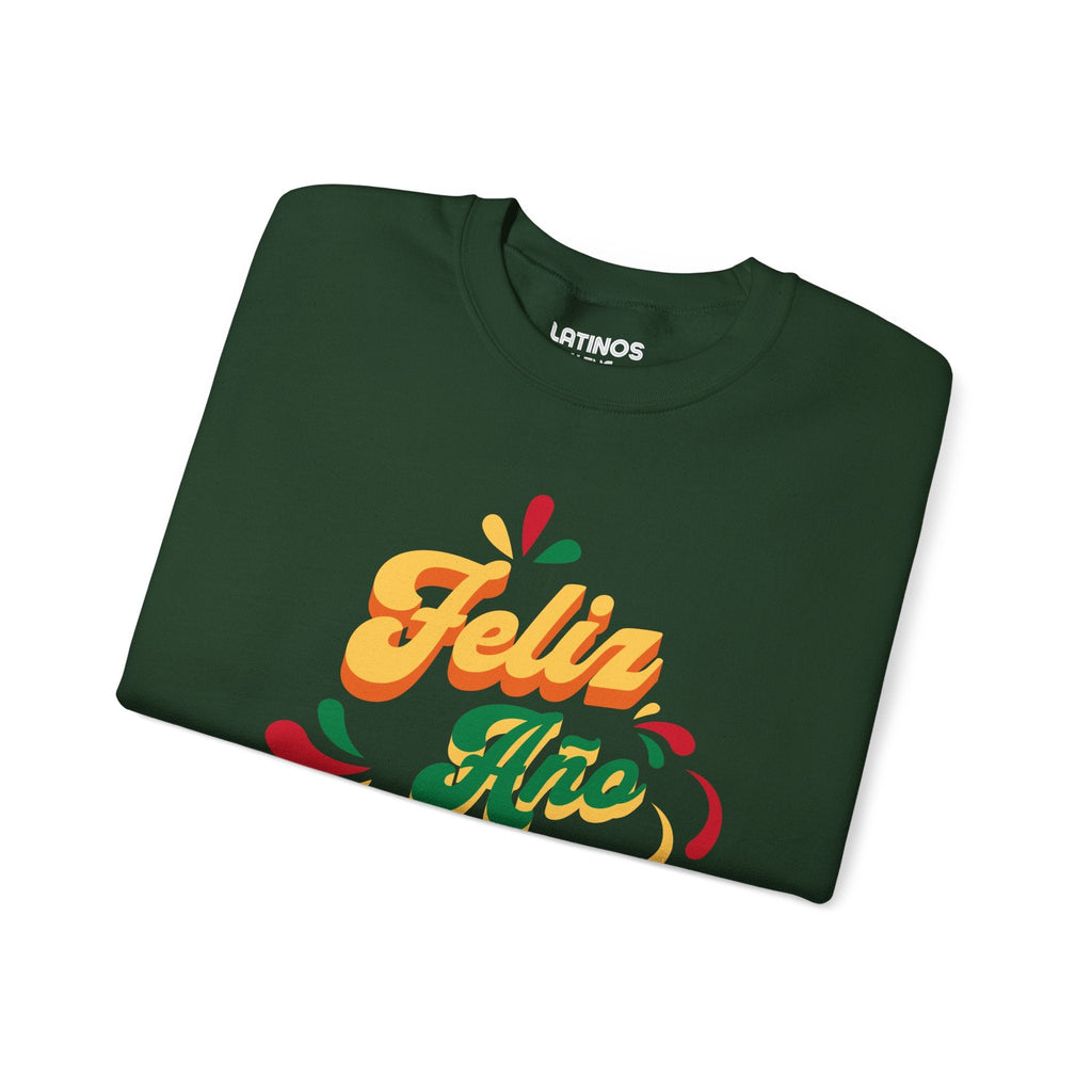 Feliz Año Nuevo Cabrones ! 2027 Nouvel An Latino Sweat ras du cou | Réveillon drôle | 3 couleurs