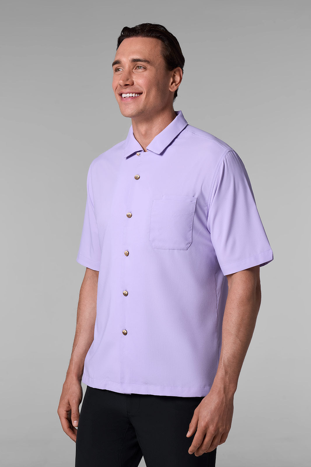 Chemise de camp safari homme | Lavande