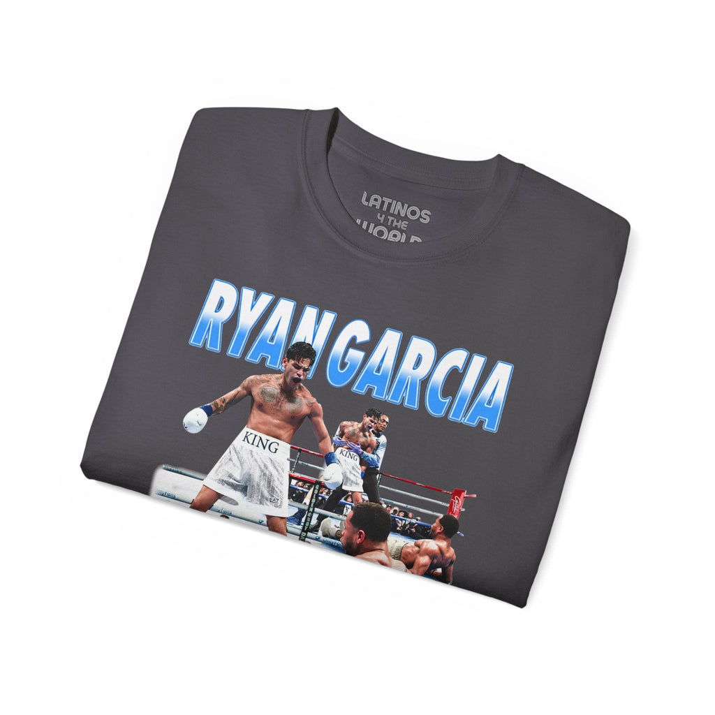 TEE-SHIRT RYAN GARCIA v. DEVIN HANEY | GRAPHISME KNOCKDOWN DE L'ANNÉE | 4 COULEURS