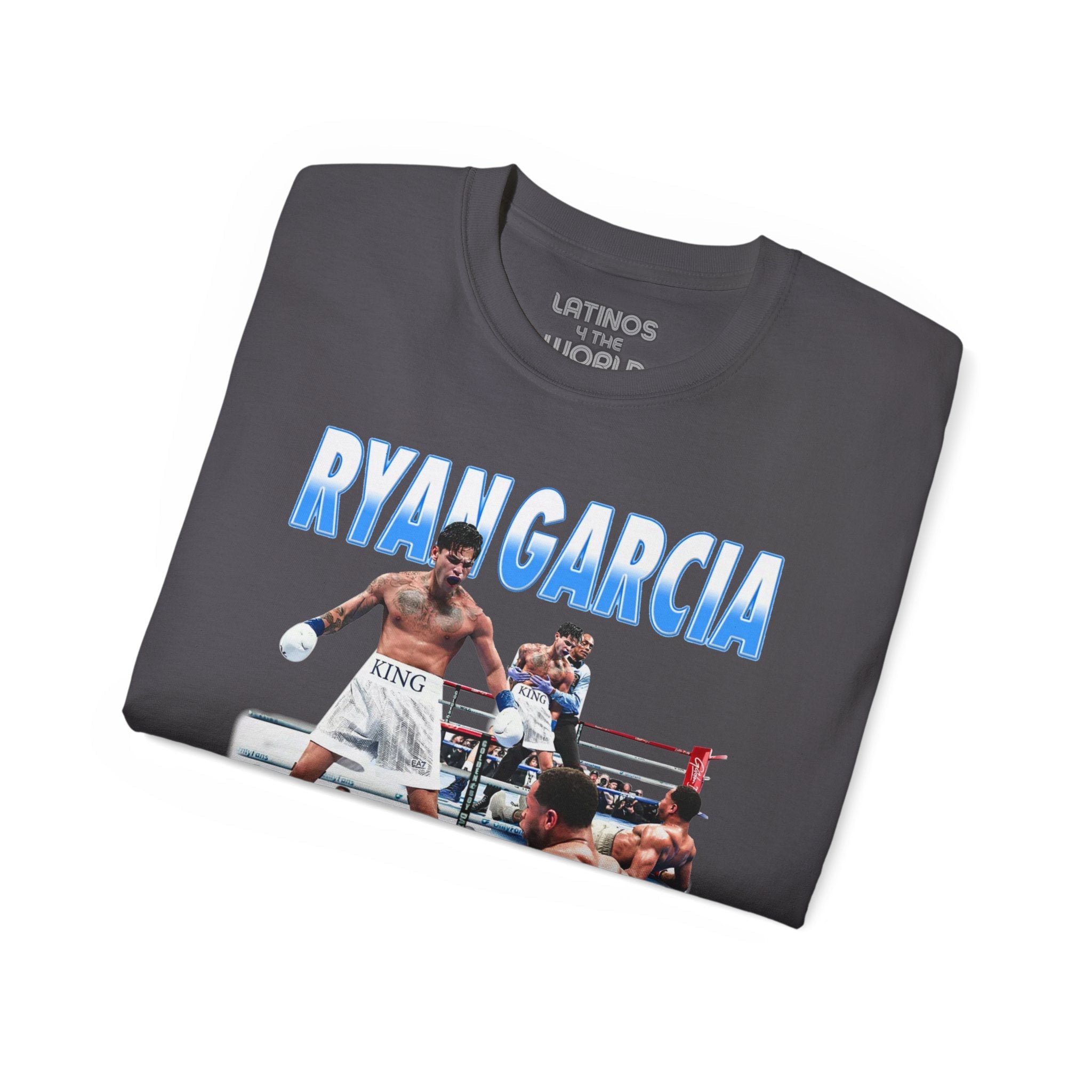 TEE-SHIRT RYAN GARCIA v. DEVIN HANEY | GRAPHISME KNOCKDOWN DE L'ANNÉE | 4 COULEURS