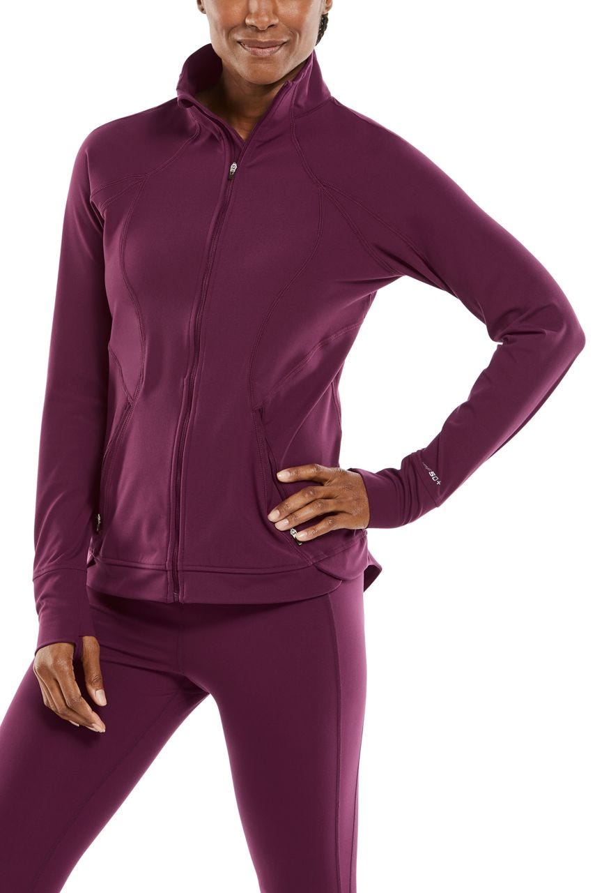 Veste d'intervention pour femme | Prune