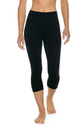 Corsaire de yoga Asana taille haute pour femme | Noir
