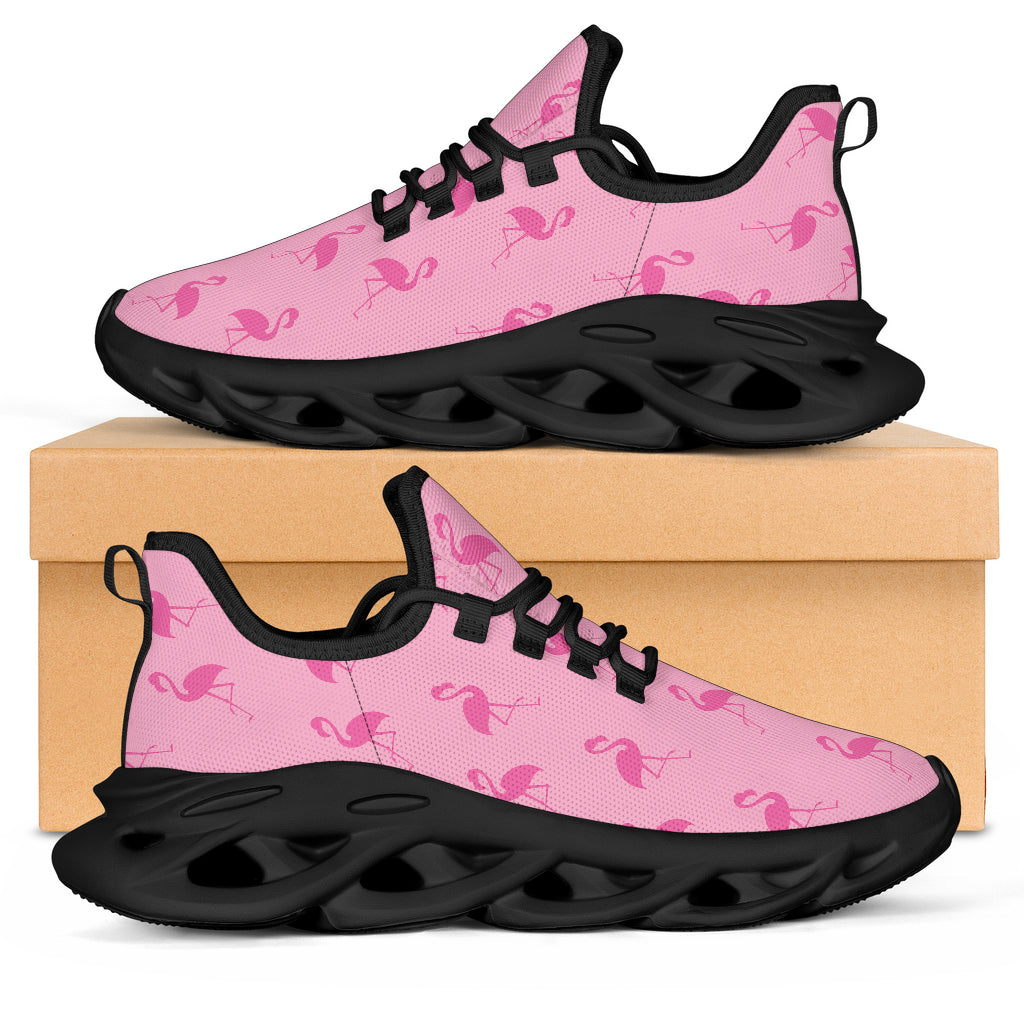 Baskets M-Sole Flamant Rose Simples