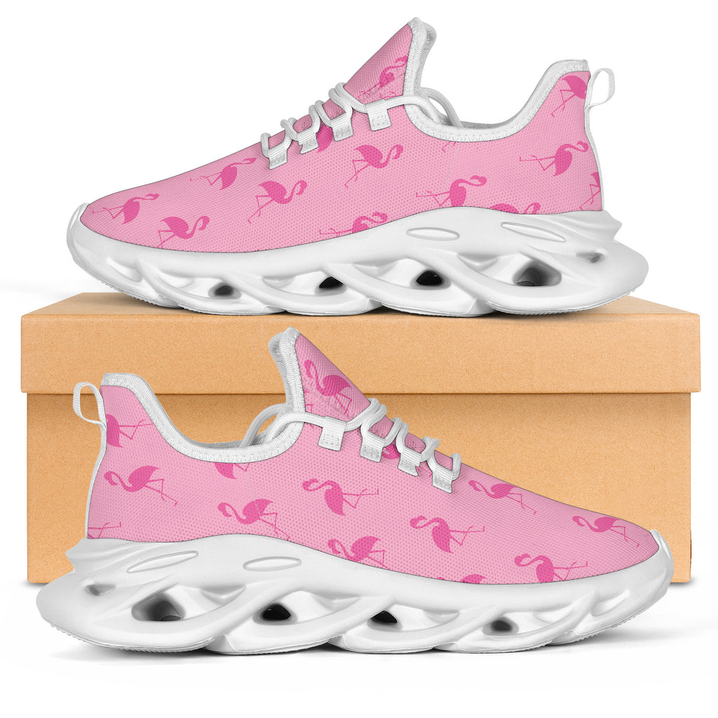 Baskets M-Sole Flamant Rose Simples