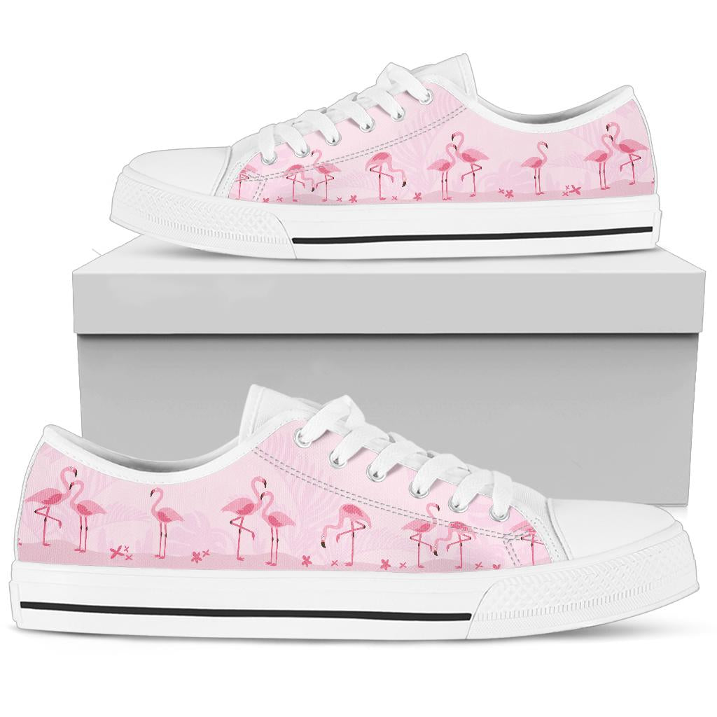 Chaussures basses flamant rose