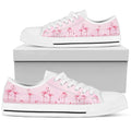 Chaussures basses flamant rose