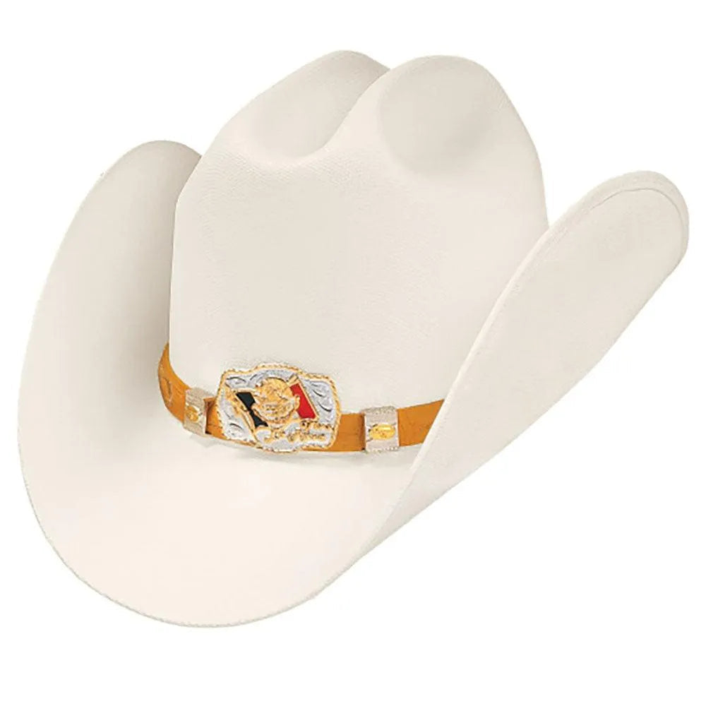 Bullhide El Heroe - Chapeau de cowboy en paille de lin (10x) (Liquidation)