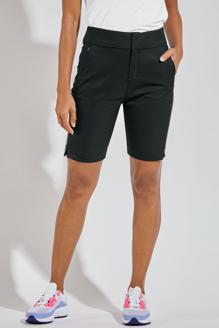 Shorts de golf Valorus pour femme | Noir