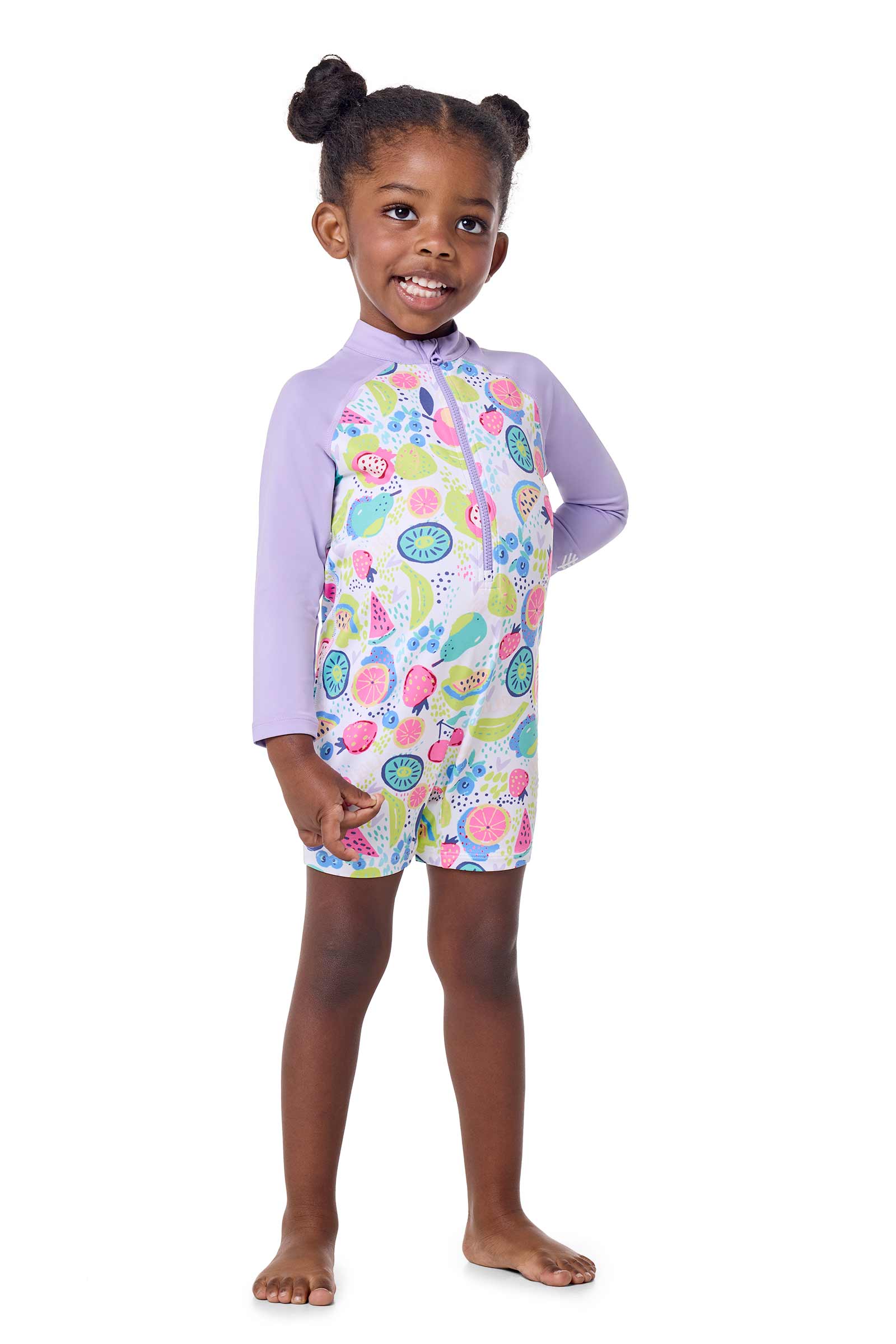 Maillot de bain Bébé Kohala (du cou aux genoux) | Lavandula Colorblock