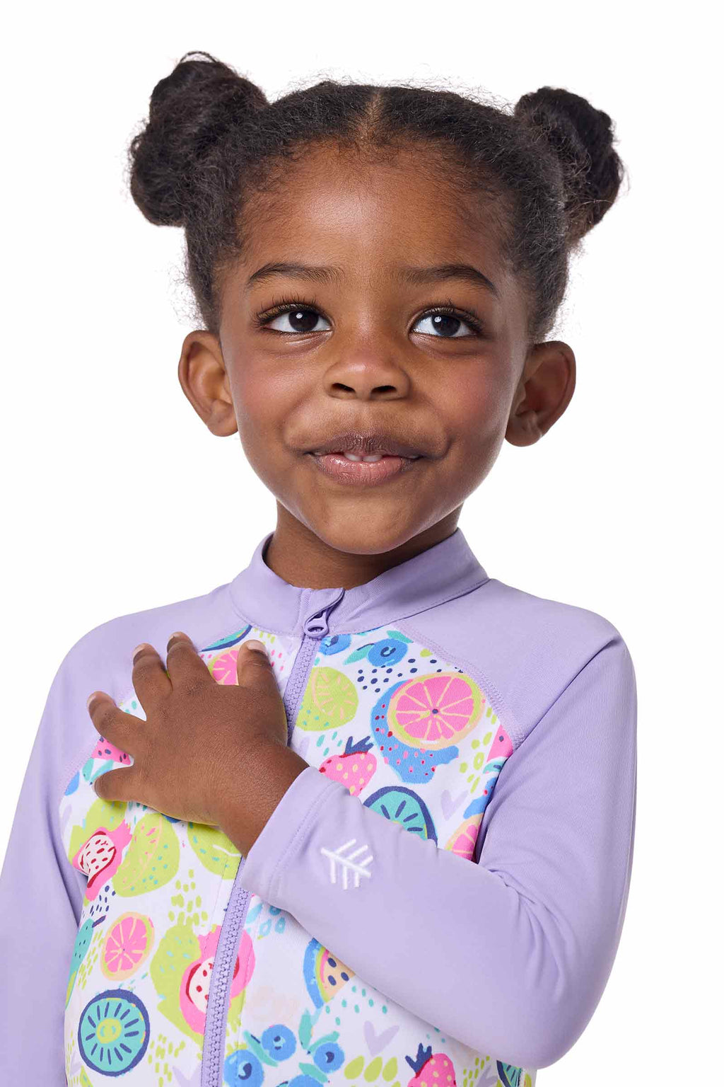 Maillot de bain Bébé Kohala (du cou aux genoux) | Lavandula Colorblock