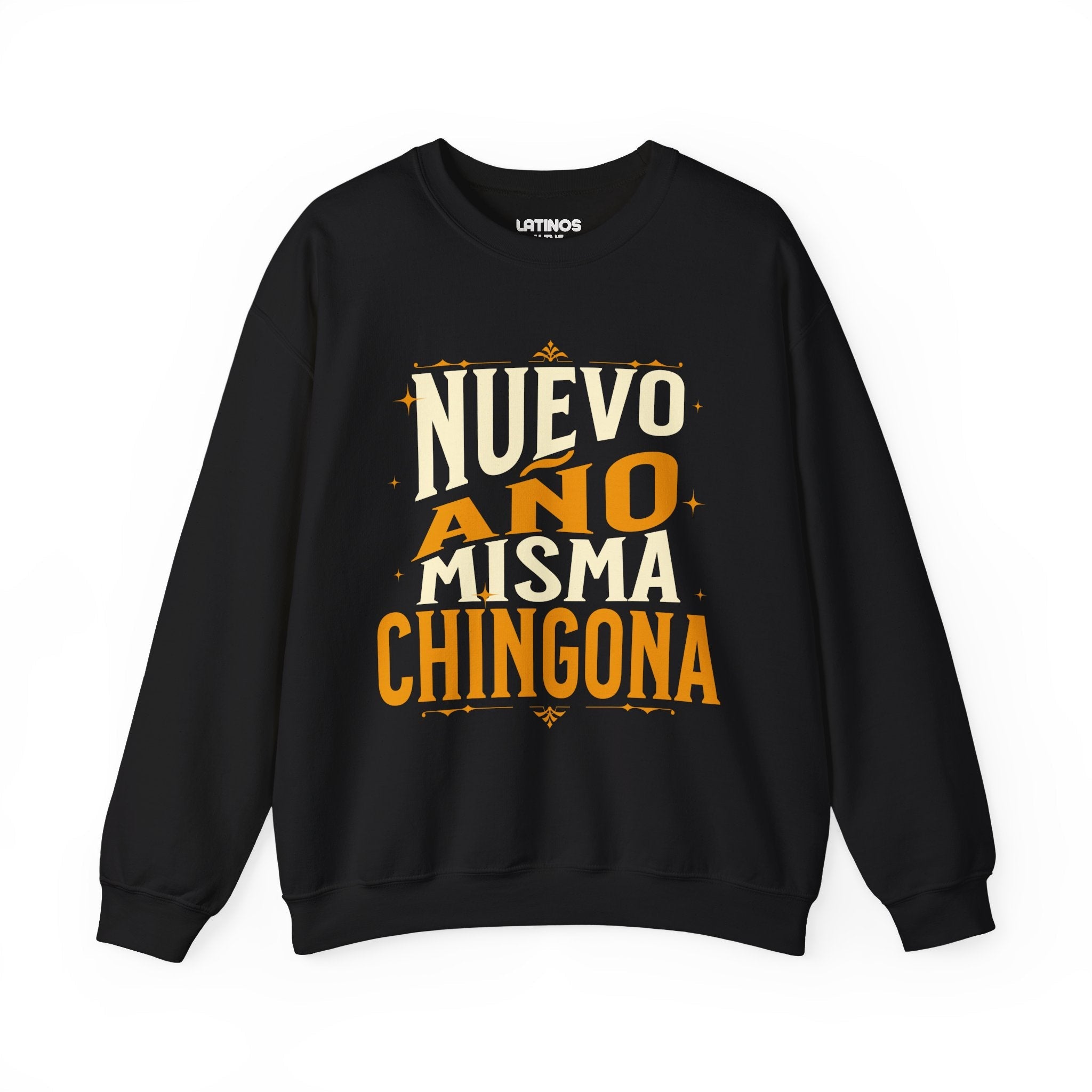 Nouveau An Même Chingona Latino Joyeux Nouvel An 2027 Pull Col Rond | Drôle Nouveau An | 3 Couleurs