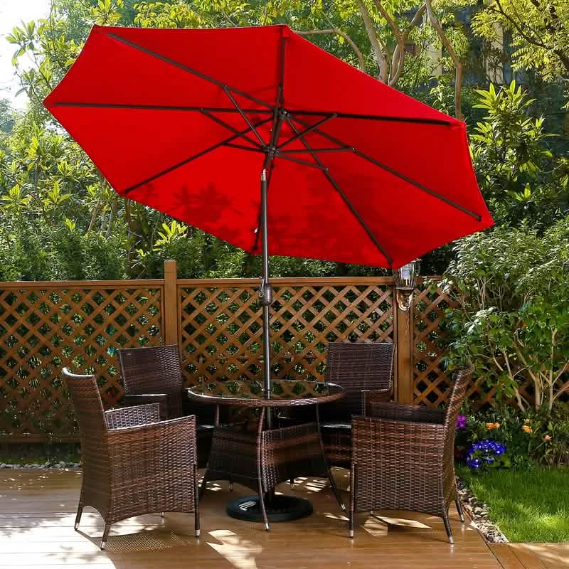 Parasol d'extérieur de 270 cm