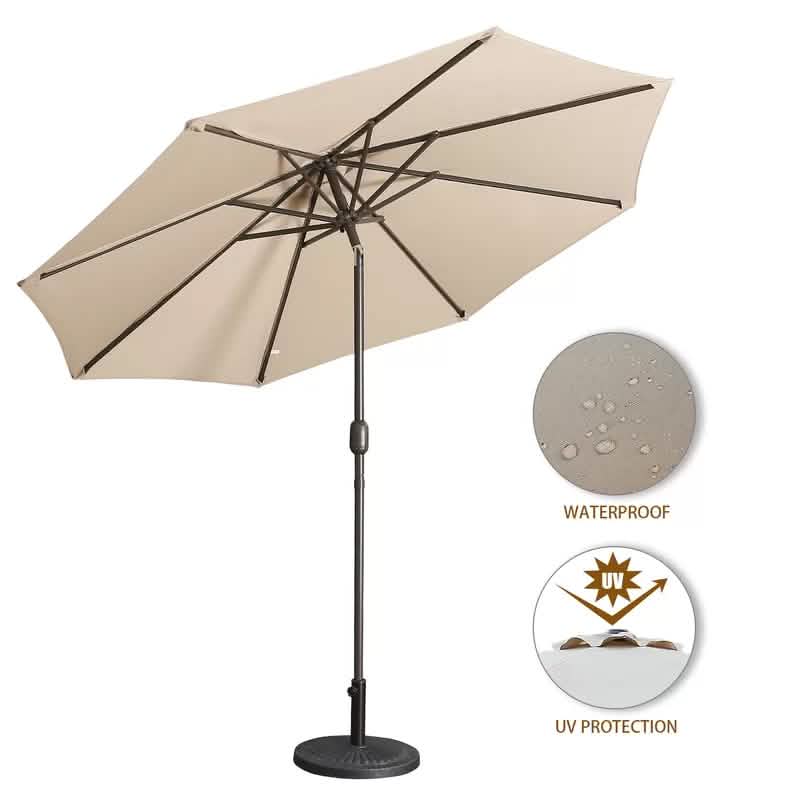 Parasol d'extérieur de 270 cm