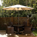 Parasol d'extérieur de 270 cm