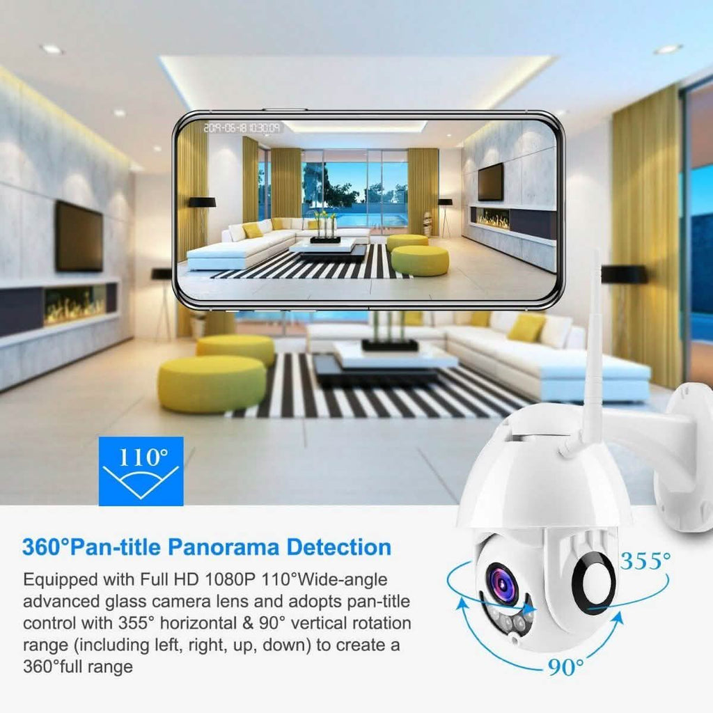 Caméra IP WiFi Full HD 1080p Bidirectionnelle
