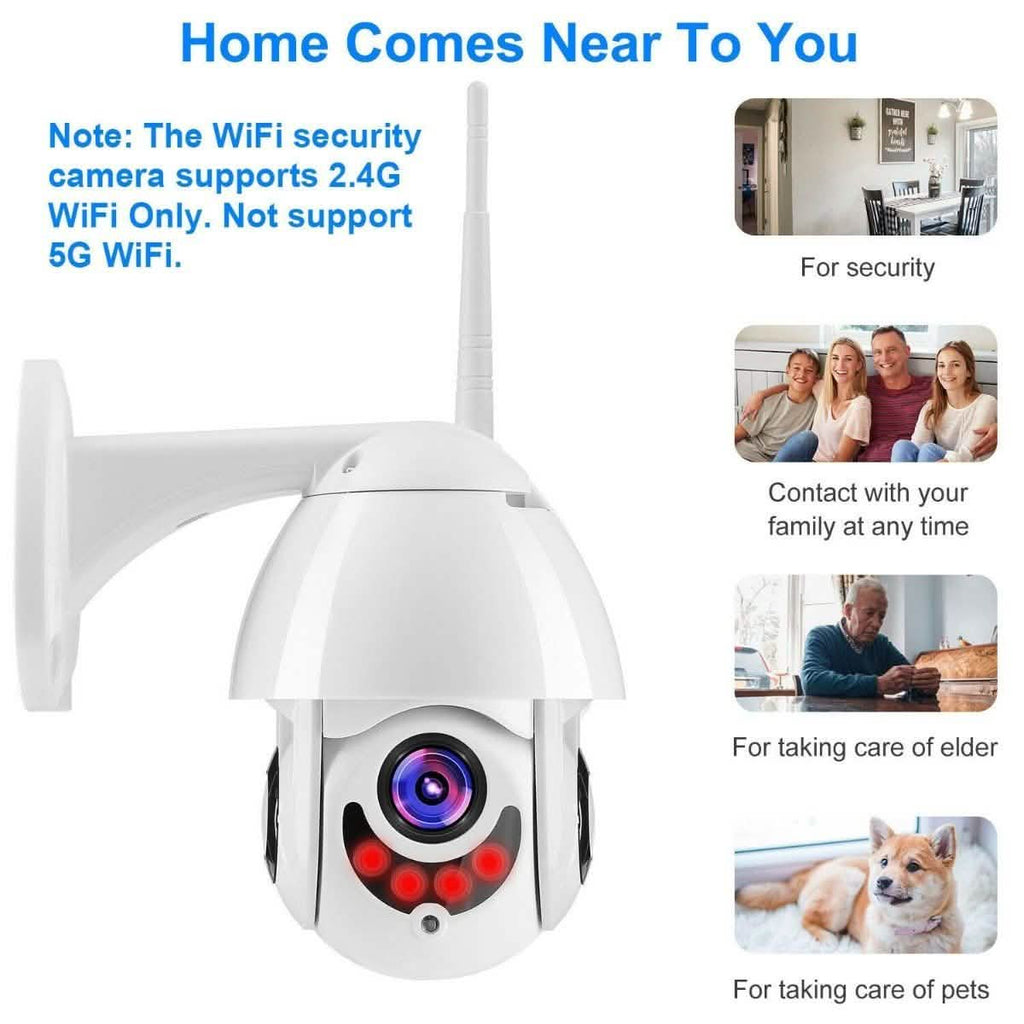 Caméra IP WiFi Full HD 1080p Bidirectionnelle