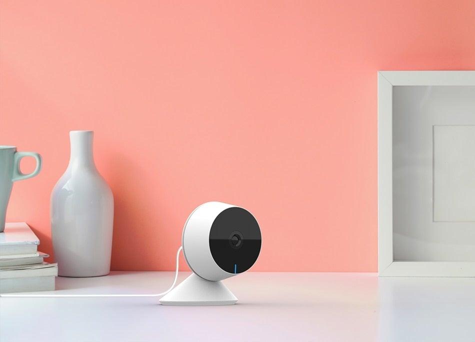Caméra IP WiFi 1080P, Caméra de surveillance intérieure, Moniteur bébé, Mini Caméra de sécurité à domicile, Détection de mouvement avec vision nocturne, Détection humaine par IA, Zone d'activité