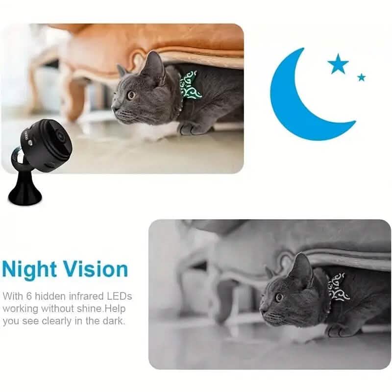 Mini Caméra Espion Sans Fil 2.4G 1080P