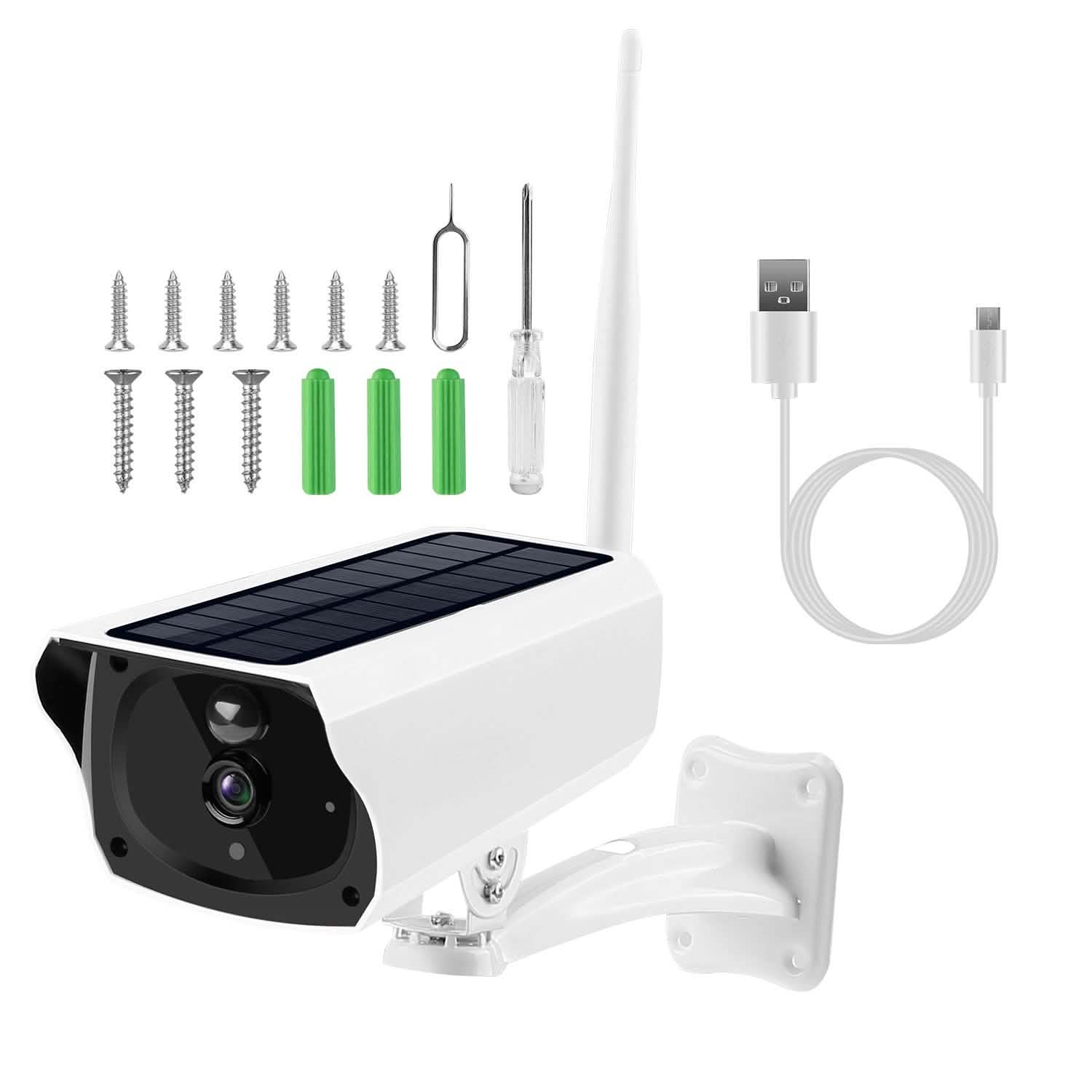 Caméra IP Wifi Solaire 1080P