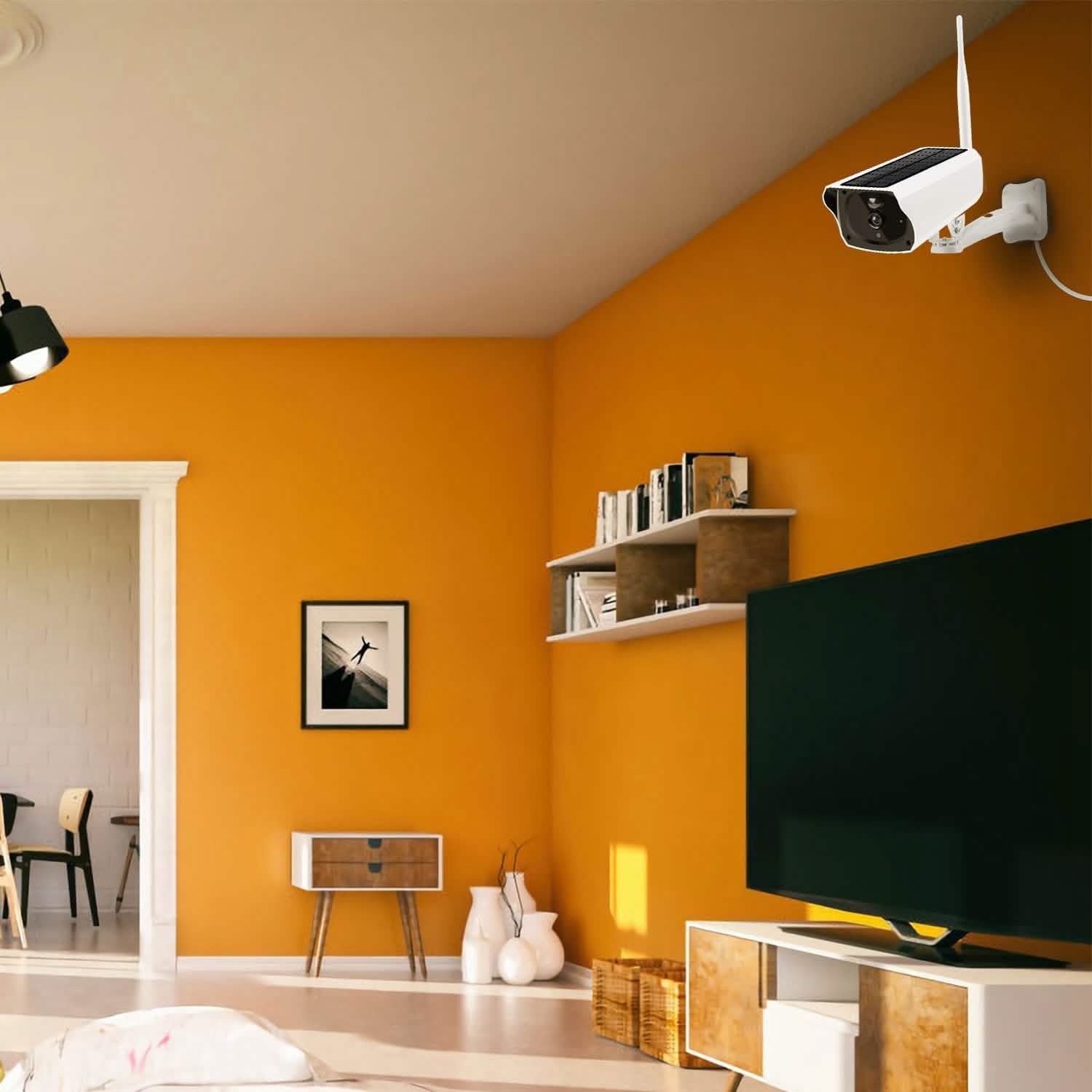 Caméra IP Wifi Solaire 1080P
