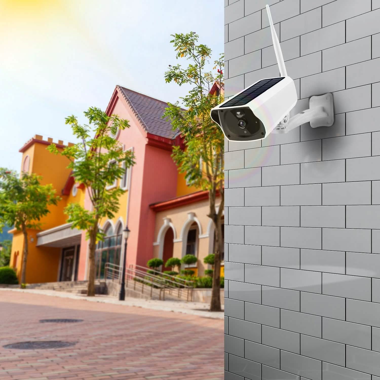 Caméra IP Wifi Solaire 1080P