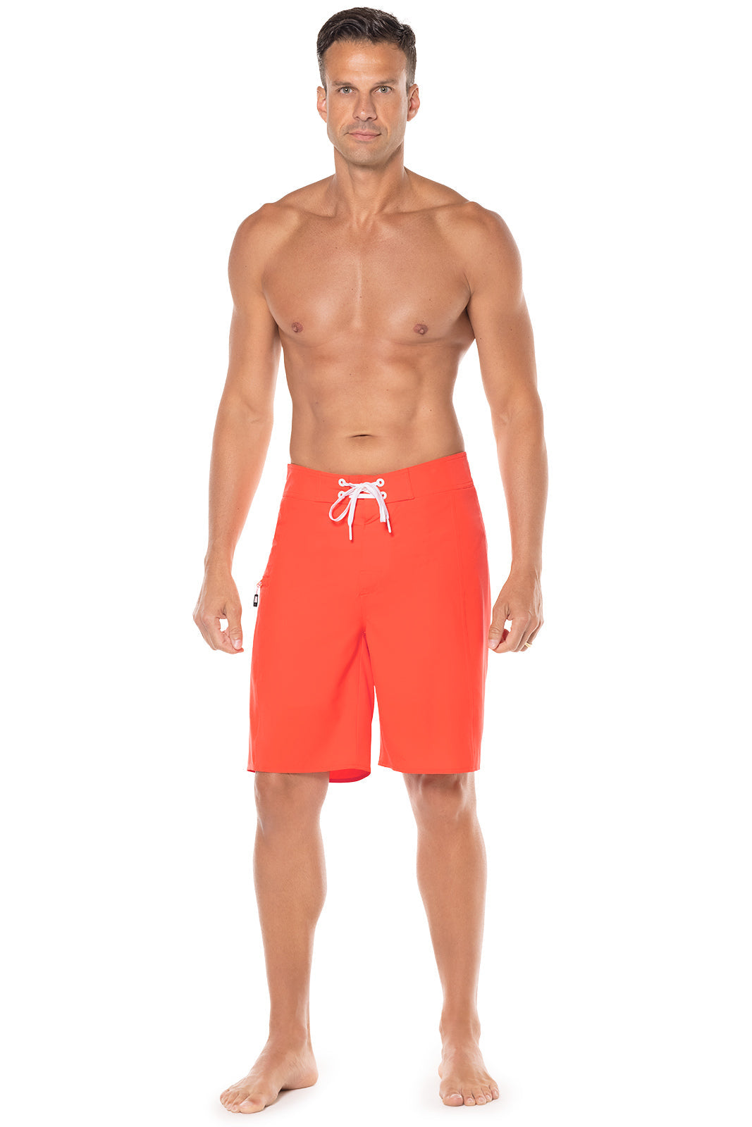 Short de bain San Marino pour homme | Corail vif