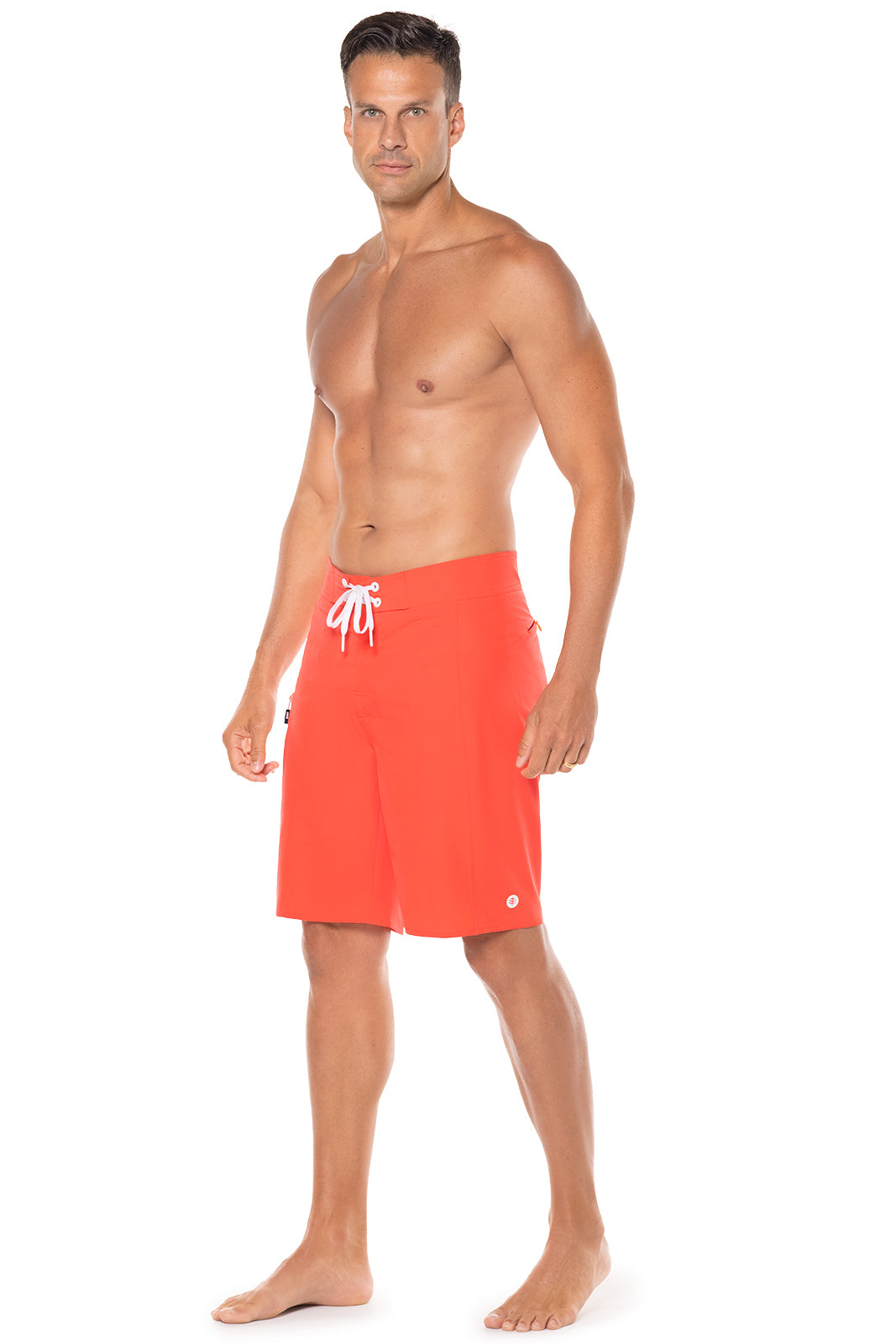 Short de bain San Marino pour homme | Corail vif