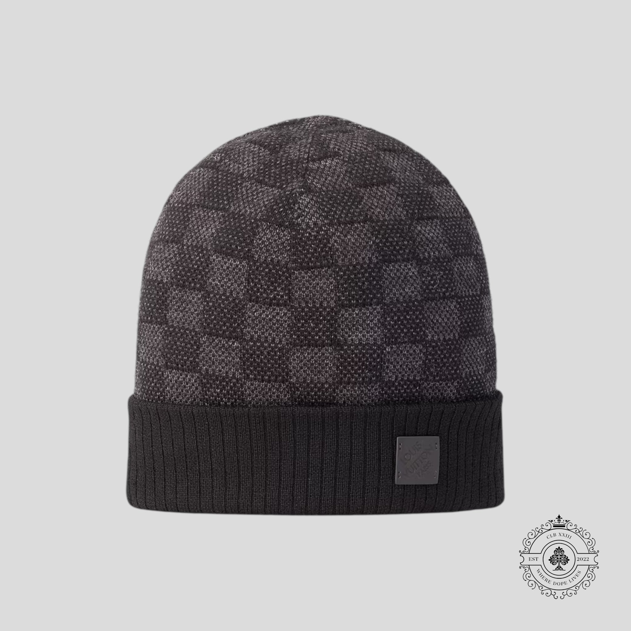 Bonnet Louis Vuitton Néo Petit Damier noir