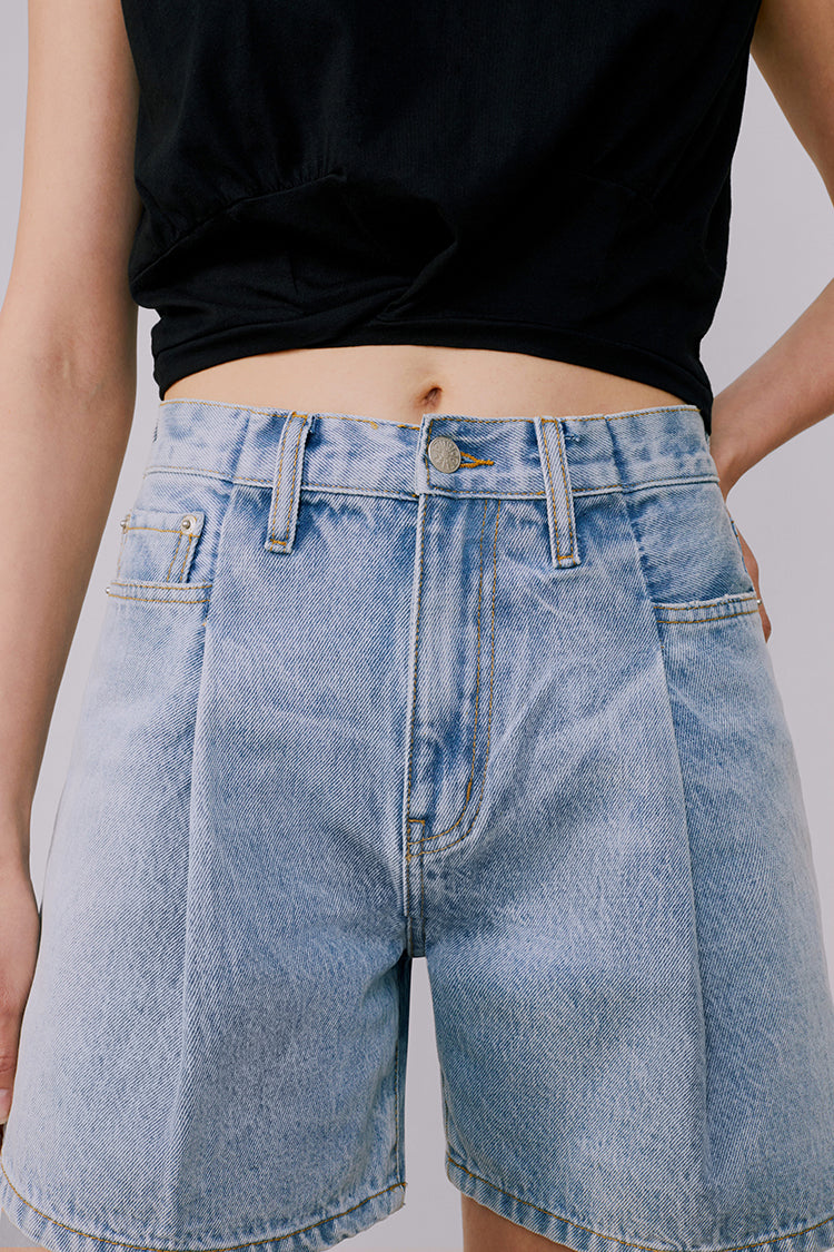 Le short plissé amusant HJ117