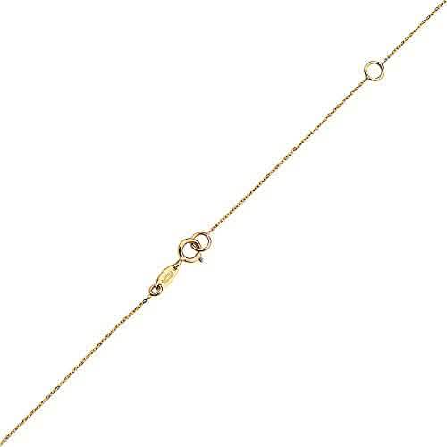 Collier Femme en Or 10K « Faith », ajustable de 16 à 18 po