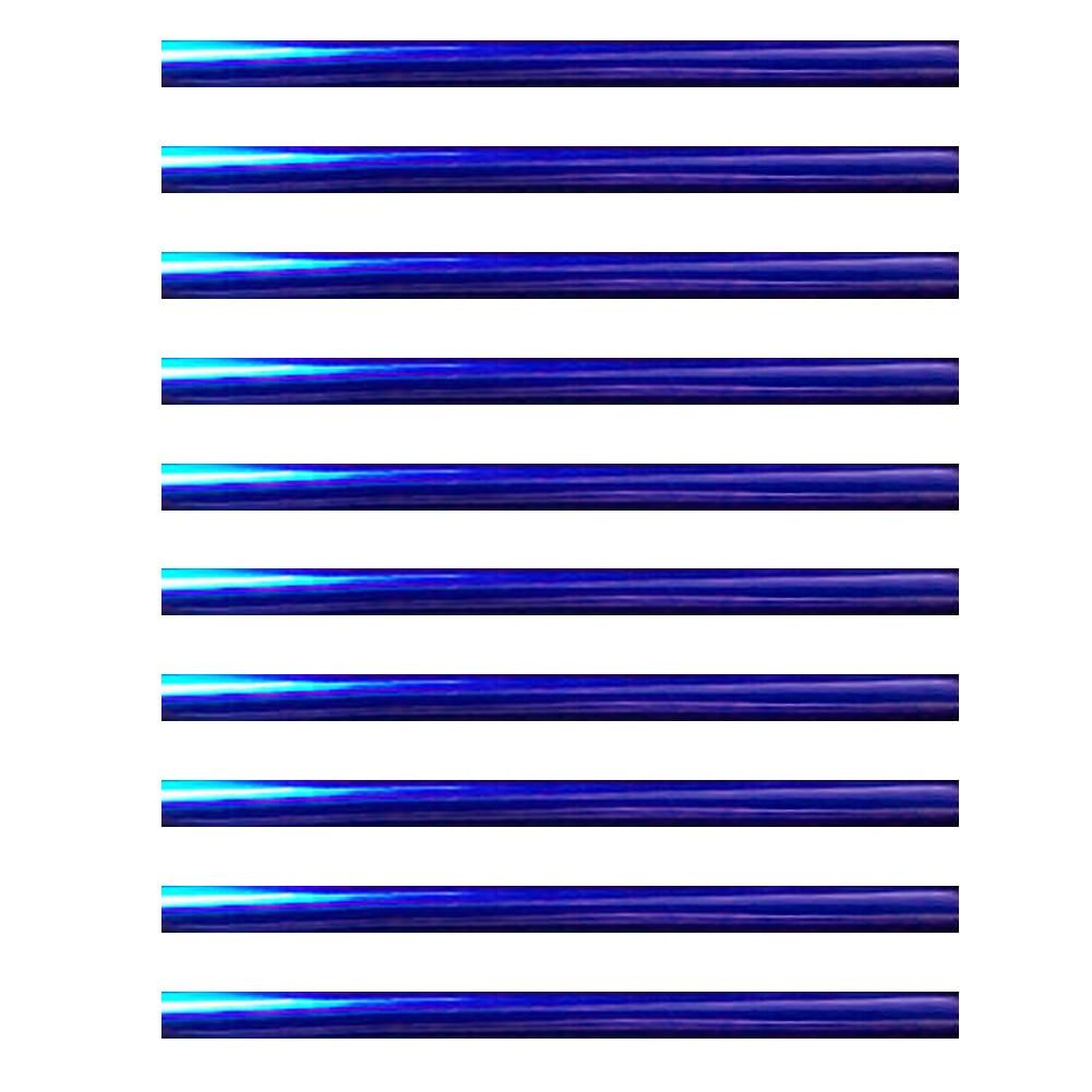 Lot de 10 baguettes décoratives universelles en forme de U pour sortie d'aération de voiture, accessoires brillants pour voiture, baguettes décoratives en forme de U pour sortie d'aération de voiture, accessoires de décoration pour voiture.