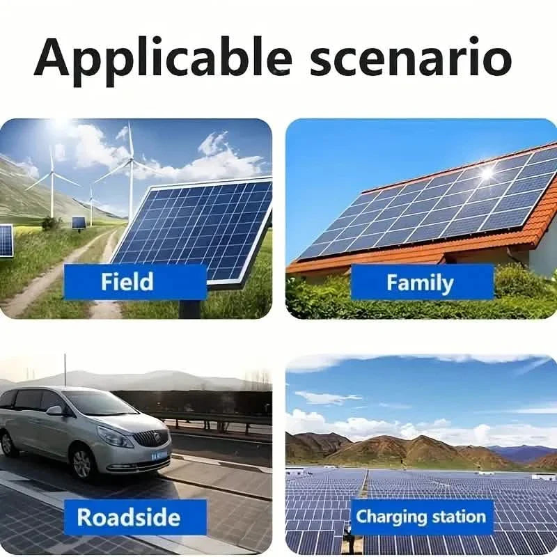 Panneau solaire 10W Cellule solaire 18V Contrôleur 60A&100A Panneaux solaires