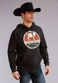 Stetson Dry Goods (Gris Foncé Chiné) - Sweat à Capuche Homme
