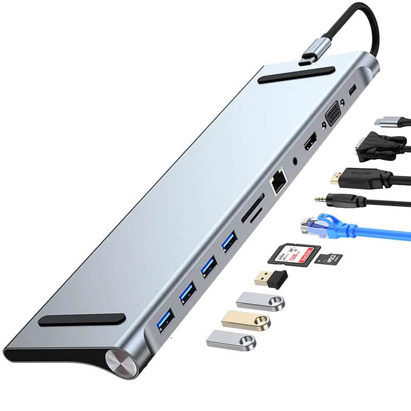 Station d'accueil USB C 11-en-1