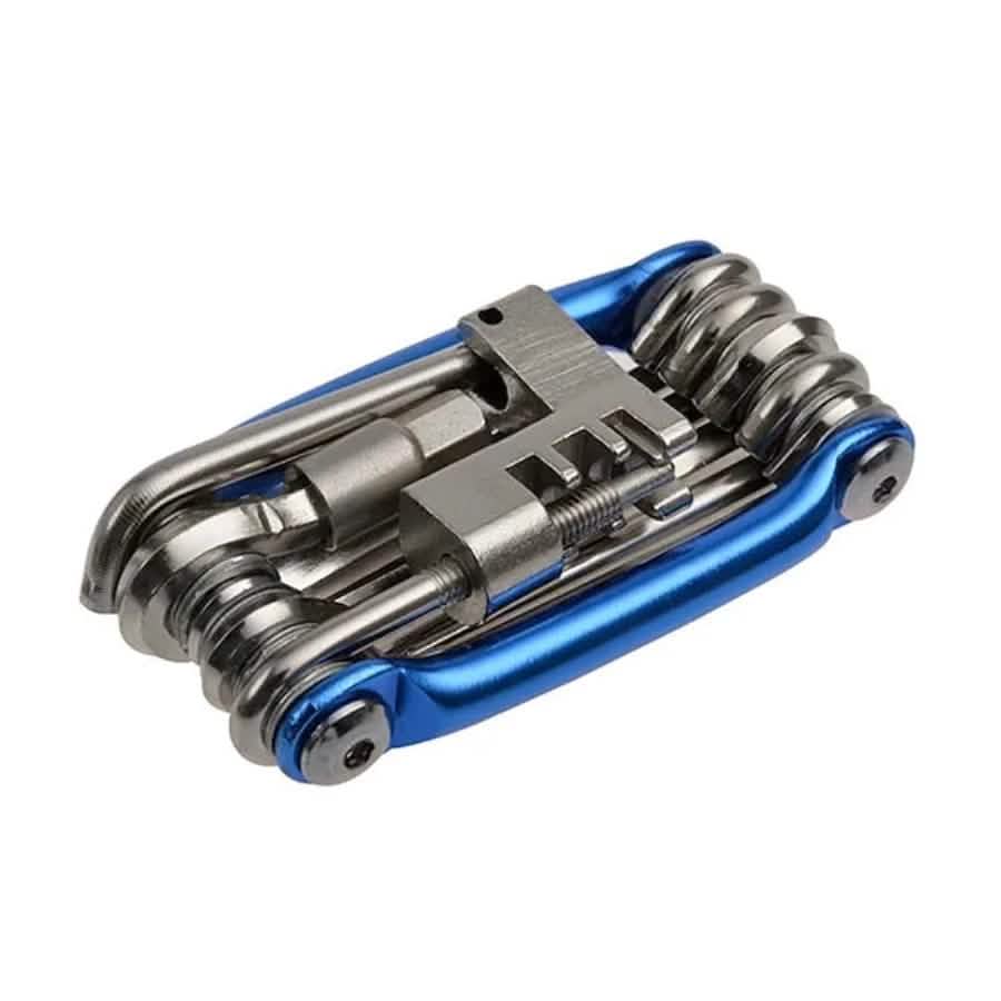 Outil multifonction portable 11-en-1 en acier pour l'entretien de vélo