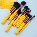 11 Pinceaux de Maquillage Professionnels pour Femme - Kit Complet d'Outils de Maquillage Beauté - Ensemble Complet d'Outils de Maquillage pour Débutant