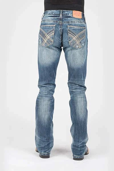 Stetson 1014 En stock (Délavage clair) - Jeans pour hommes