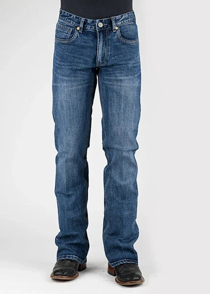 Stetson 1015 Rocker Stretch Fit (Délavage Moyen) - Jean pour Homme