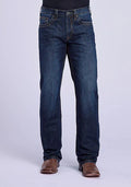 Stetson 1312 Modern Fit (Or/Délavage moyen) - Jeans pour homme