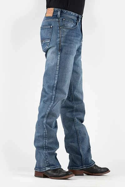 Stetson 1313 Modern Fit (délavage moyen) - Jeans pour hommes