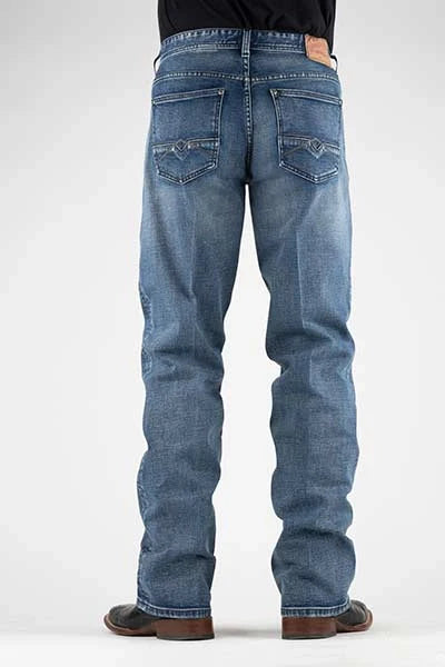 Stetson 1313 Modern Fit (délavage moyen) - Jeans pour hommes