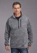 Stetson 2328 Honeycomb Bonded (Gris) - Pull en Tricot Homme