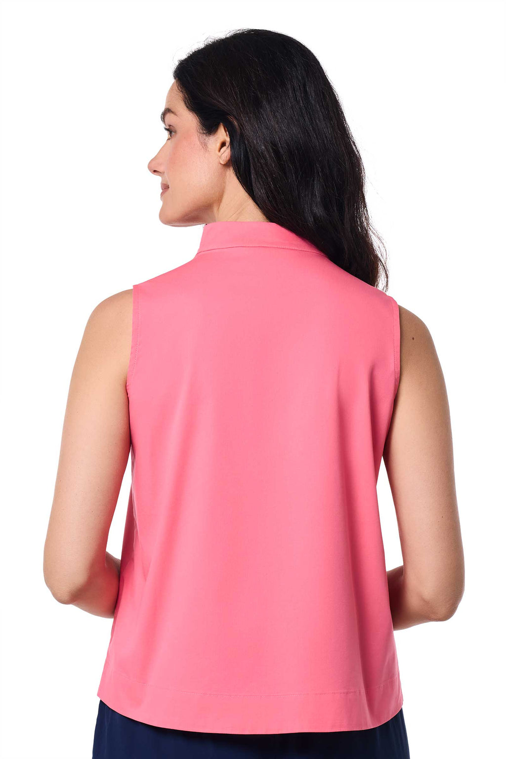 Chemisier à col montant Cape Coral pour femme | Corail Sunkist