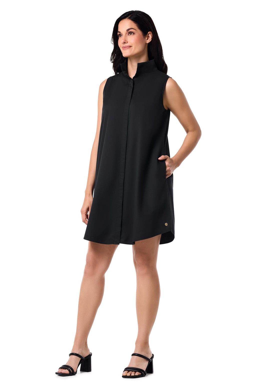 Robe sans manches Silverlakes pour femme | Noir