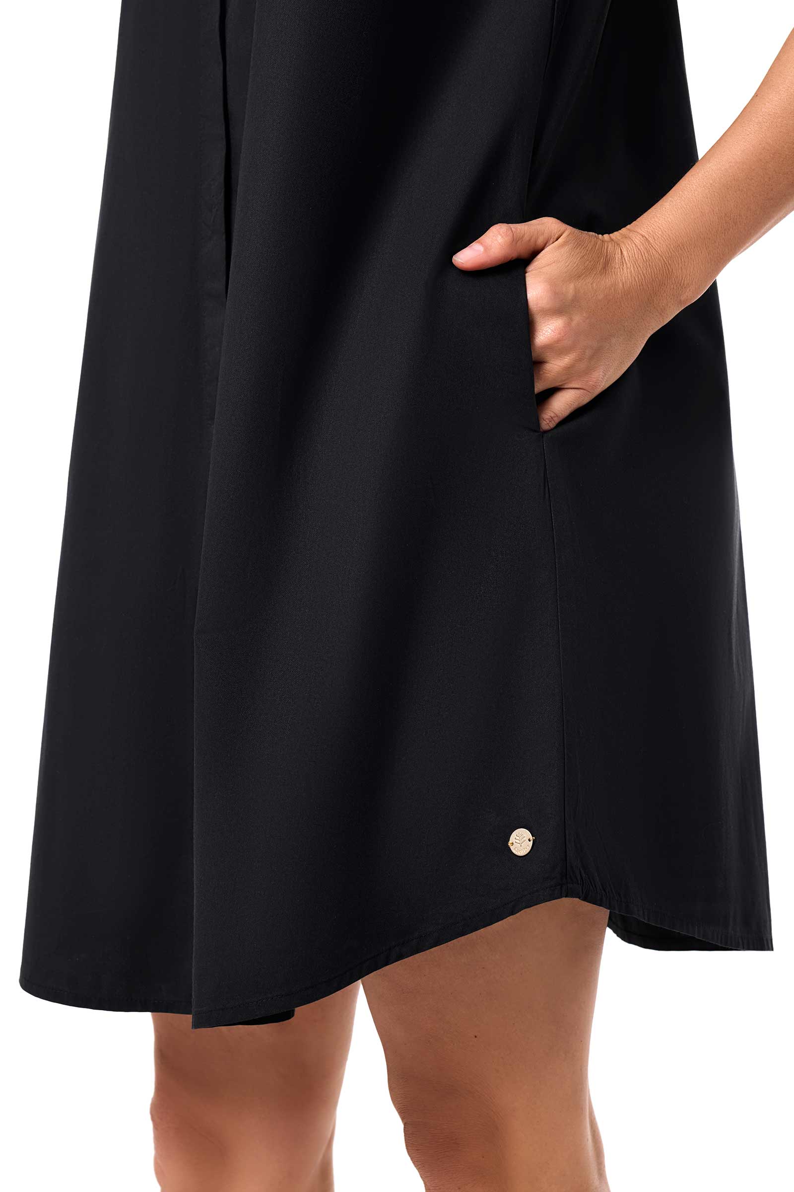 Robe sans manches Silverlakes pour femme | Noir