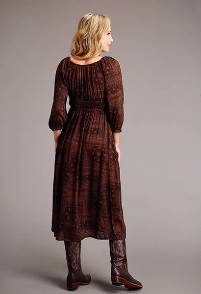 Bandana Stetson 1860 Patchwork (Marron) - Robe Femme