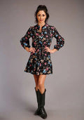 Stetson 00987 Floral plume (noir) - Robe pour femme