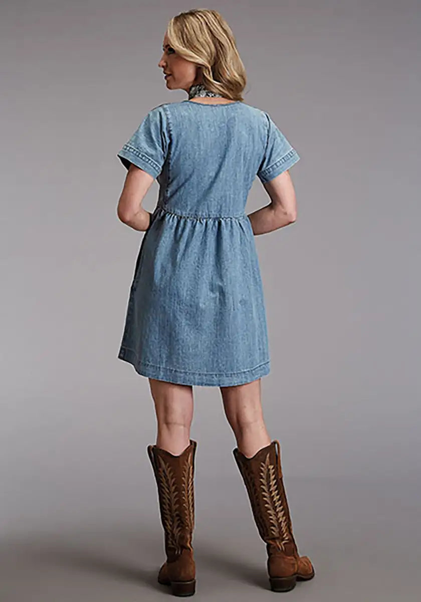 Robe en jean légère Stetson - Robe pour femme